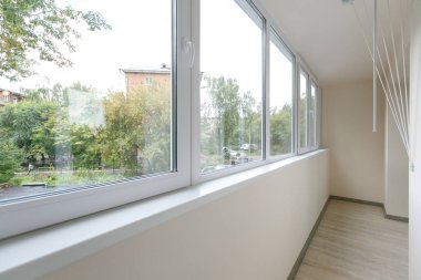 Apartmanın balkonundan manzara