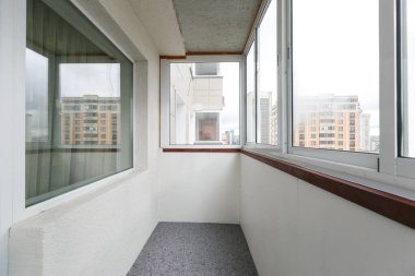 Apartmanın balkonundan manzara