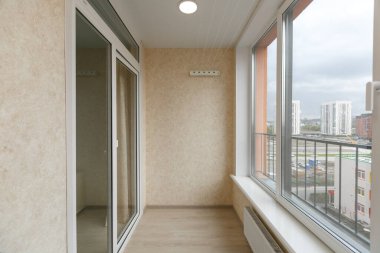 Apartmanın balkonundan manzara