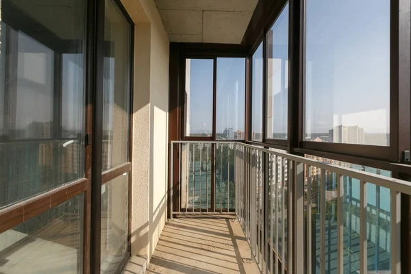 View Balcony Apartment Building — Stock Photo, Image