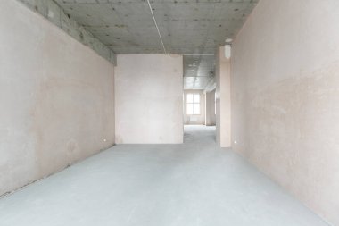 dekorasyon olmadan dairenin iç