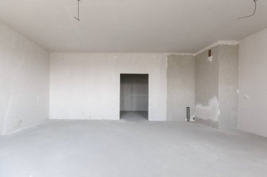 dekorasyon olmadan dairenin iç