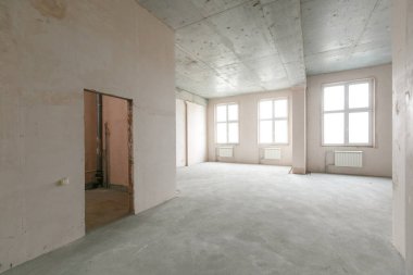 dekorasyon olmadan dairenin iç