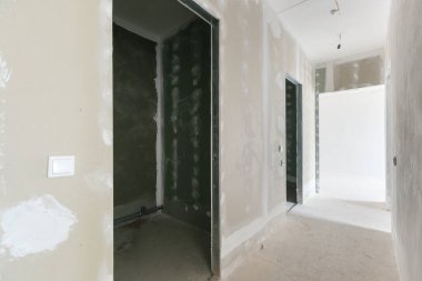 dekorasyon olmadan dairenin iç