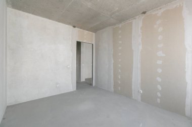 dekorasyon olmadan dairenin iç