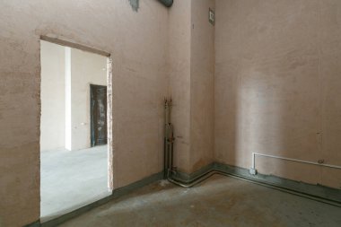 dekorasyon olmadan dairenin iç