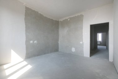 dekorasyon olmadan dairenin iç