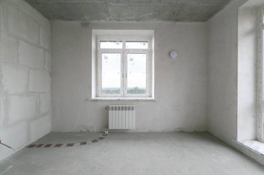 dekorasyon olmadan dairenin iç