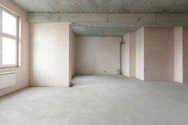 dekorasyon olmadan dairenin iç