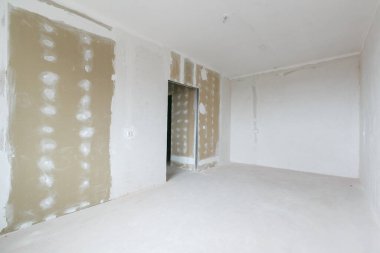 dekorasyon olmadan dairenin iç