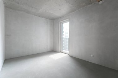 dekorasyon olmadan dairenin iç