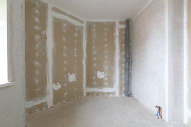 dekorasyon olmadan dairenin iç