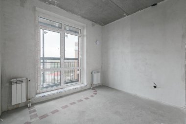 dekorasyon olmadan dairenin iç