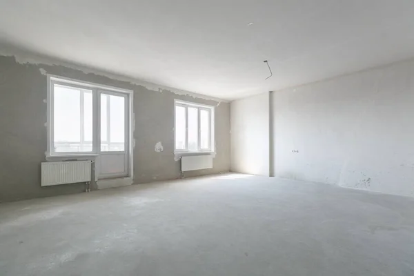 Interior Apartamento Sem Decoração — Fotografia de Stock