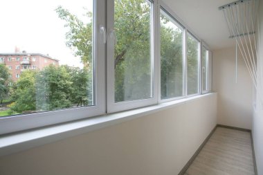 Apartmanın balkonundan manzara