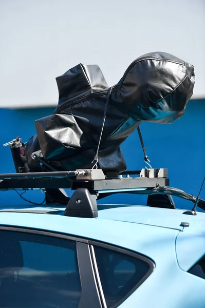 Google Voiture Avec Caméra Utilisée Pour Cartographie Rue — Photo