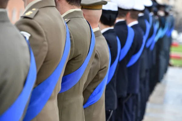 Национальная Гвардия чести военные церемонии — стоковое фото