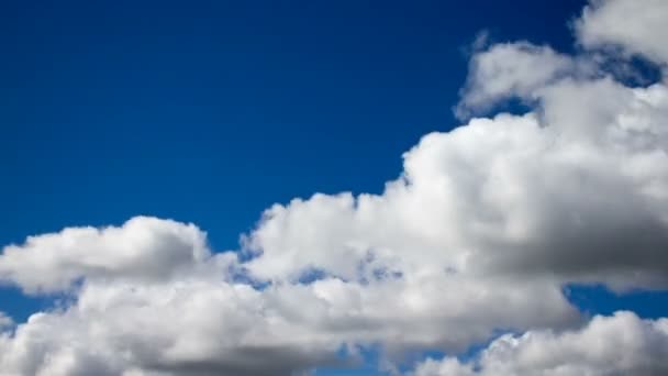 美丽戏剧性的 cloudscape。滚动的云彩 — 图库视频影像
