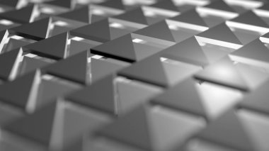 3D render arka plan. Üçgen formu