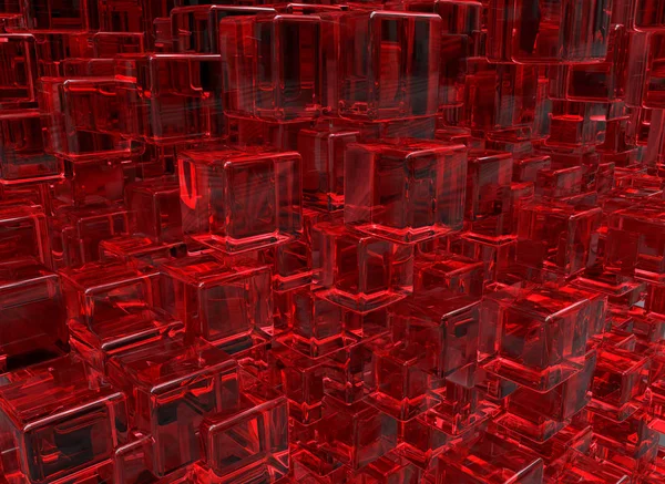 3d render abstract background. Geometry shapes that goes up and down.