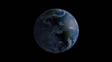 Alan 3d resimde yörünge görünümü, yörünge gezegenimizden dünya Gezegeni'ndenim. Nasa tarafından döşenmiş bu görüntü unsurları