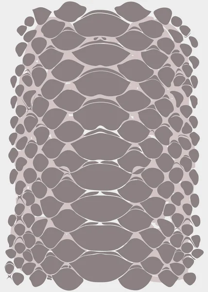 Sfondo Grafico Vettoriale Lineare Pelle Serpente — Vettoriale Stock