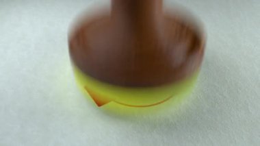 Trackball kelime damgalama metin ahşap retro pul animasyon.