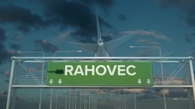 Rahovec kosovo 'ya inen uçak.