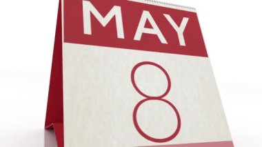 9 Mayıs tarihli. takvim değişikliği 9 Mayıs canlandırması