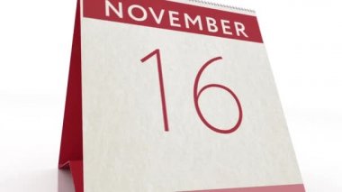 17 Kasım tarihi. Takvim değişikliği 17 Kasım canlandırması