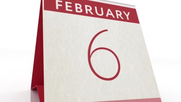 7 février date. changement de calendrier au 7 février animation — Video