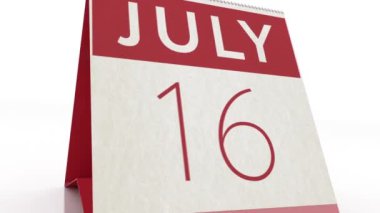 17 Temmuz tarihi. Takvim değişikliği 17 Temmuz Canlandırması