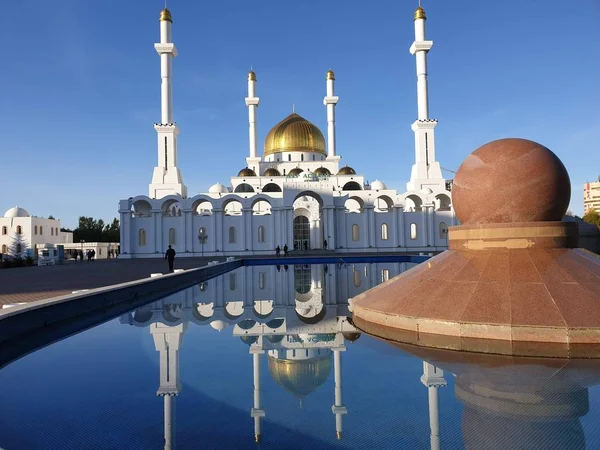 Die Nur Astana Moschee Nur Sultan Astana — Stockfoto