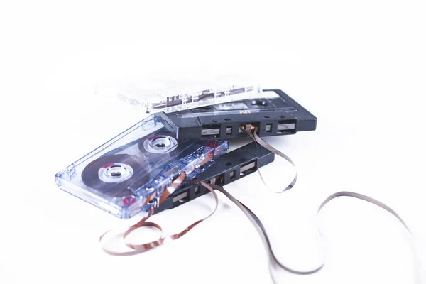 Cassettes retro tape — Stockfoto