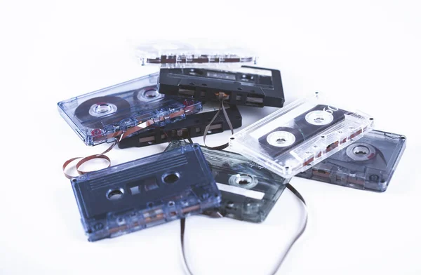Casetes cinta retro — Foto de Stock