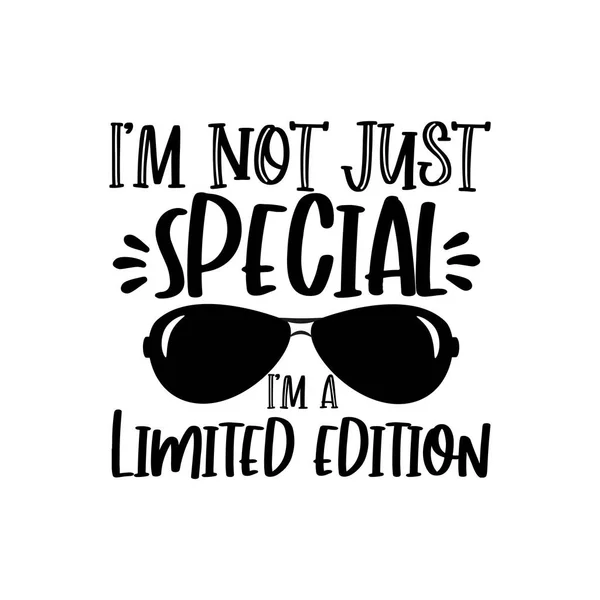 Just Special Limited Edition Lustiger Satz Mit Sonnenbrille Gut Für — Stockvektor