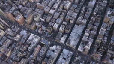 Manhattan 'da şehir merkezi manzarası