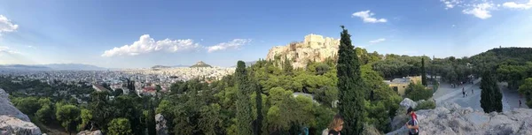 Акрополь Парфенона Афинский — стоковое фото