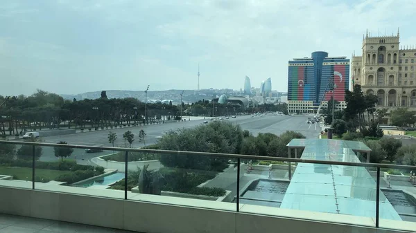 Baku Stad Azerbajdzjan — Stockfoto