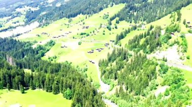 İsviçre Alpleri sihirli görünüm 