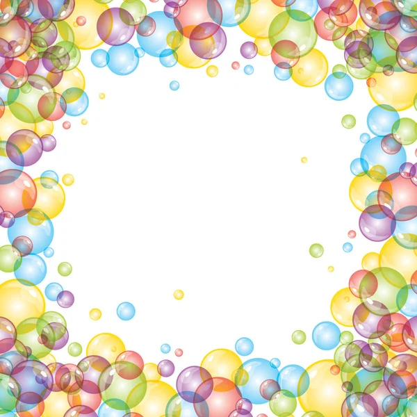 Hintergrund Mit Bunten Blasen — Stockvektor
