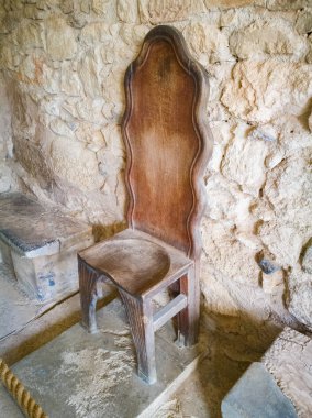 Kral'ın odası efsanevi Knossos Sarayı, Crete, Yunanistan