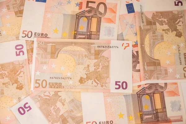 Antecedentes Billetes Billetes Euros Fondo Dinero —  Fotos de Stock