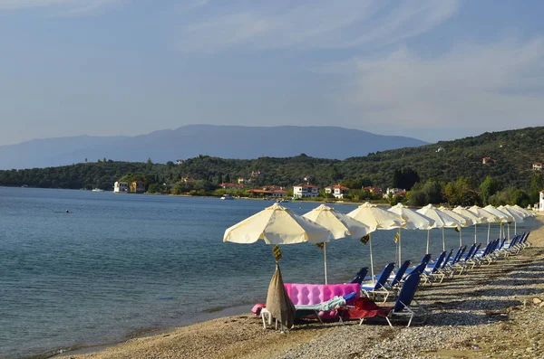 Grekland Pelion Halvön Stranden Kalamos Village — Stockfoto