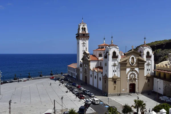 Espanha Ilhas Canárias Tenerife Basílica Candelaria Igreja Peregrinação Atração Turística — Fotografia de Stock