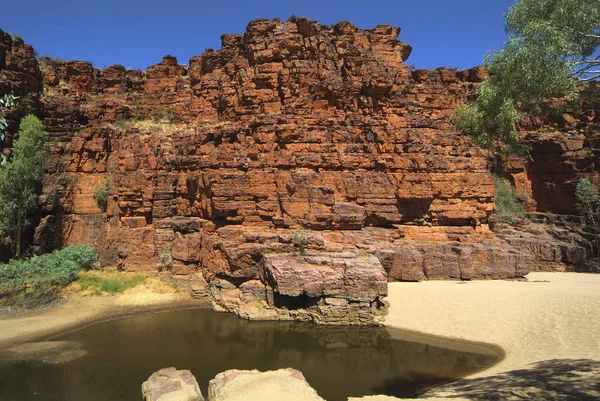 Australia Pozzo Acqua Trephina Gorge East Mac Donnell Ranges — Foto Stock