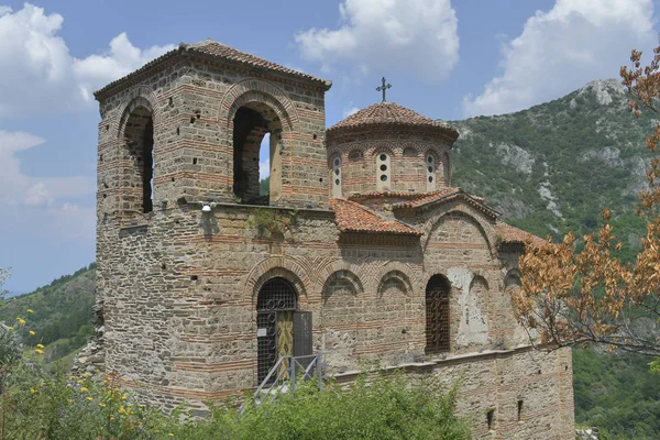 Bulgarie Ancienne Église Sainte Mère Dieu Dans Forteresse Médiévale Asen — Photo