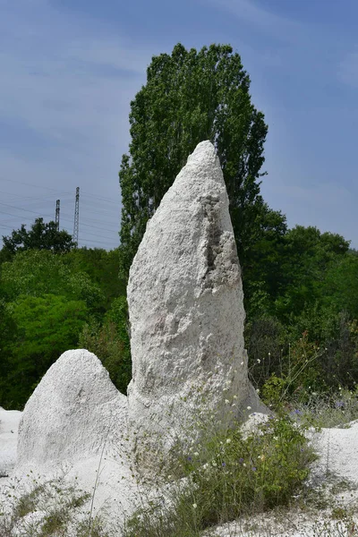 Bulgária Formação Rochosa Chamada Casamento Pedra Aka Casamento Petrificado Fenômeno — Fotografia de Stock