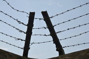 Avusturya, konsantrasyon kampına Mauthausen, Holocaust memorial Upper Austria WWII dan