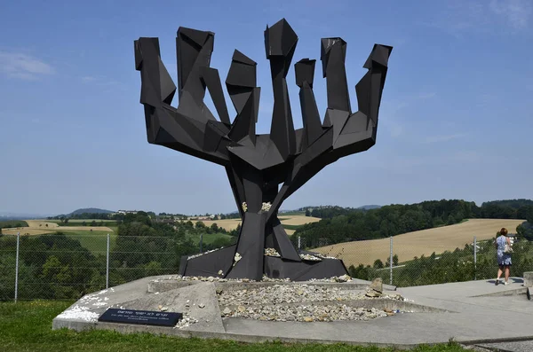 Mauthhausen Austria Julio 2018 Monumento Judío Campo Concentración Mauthausen Memorial — Foto de Stock